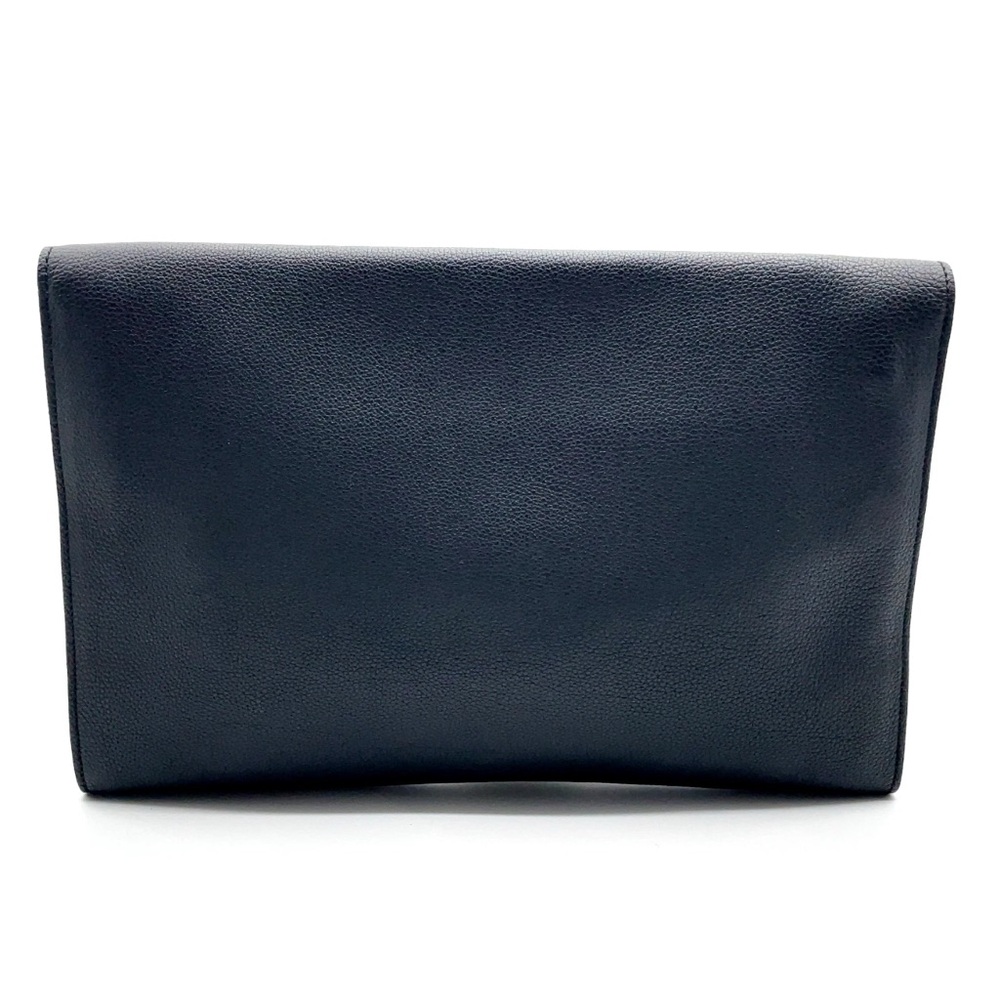 Auth GUCCI Leather Black Clutch Bag/Briefcase 🔥EUC Condition w/ key & dustbag - Picture 5 of 17